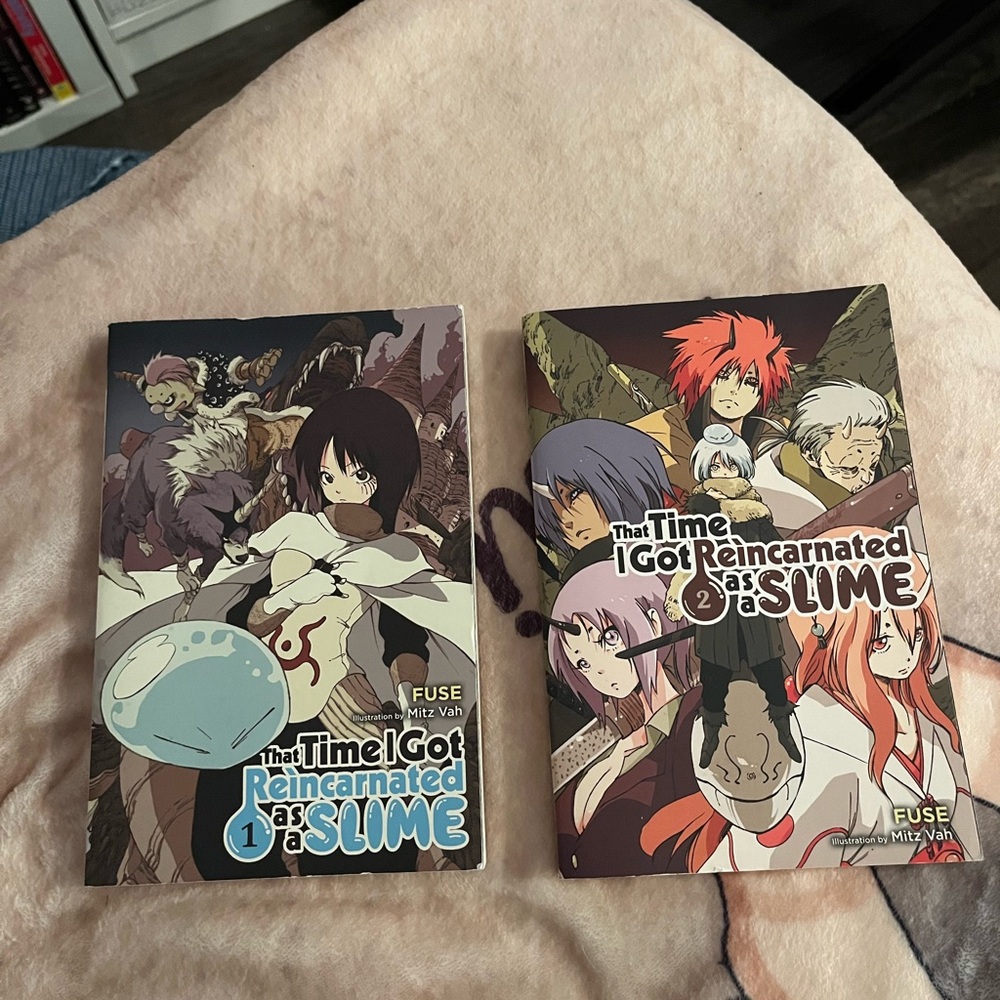 That Time I Got Reincarnated as a Slime Light Novels (1&2)